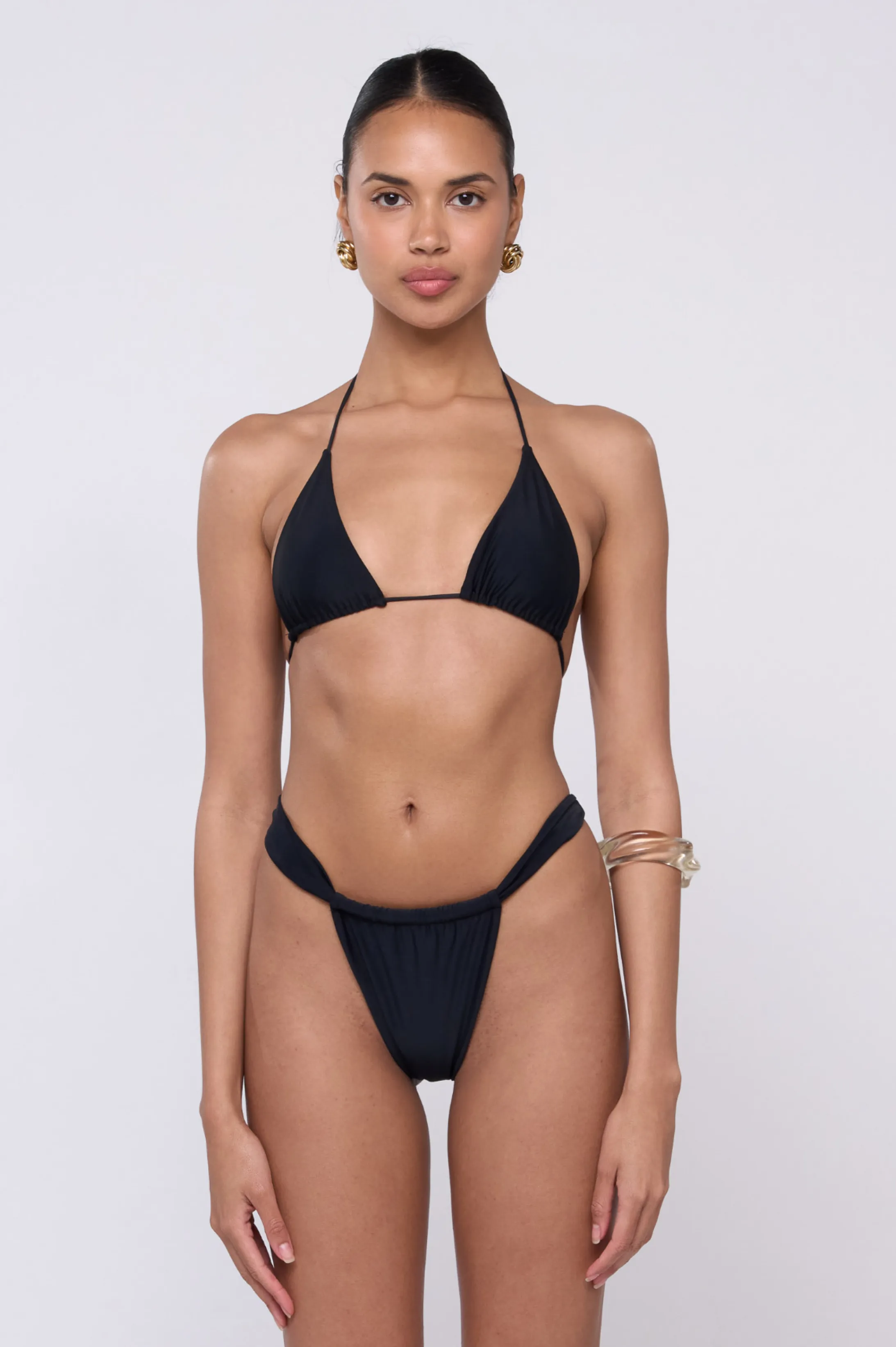 Dillan Bikini Bottom in Black Hot summer