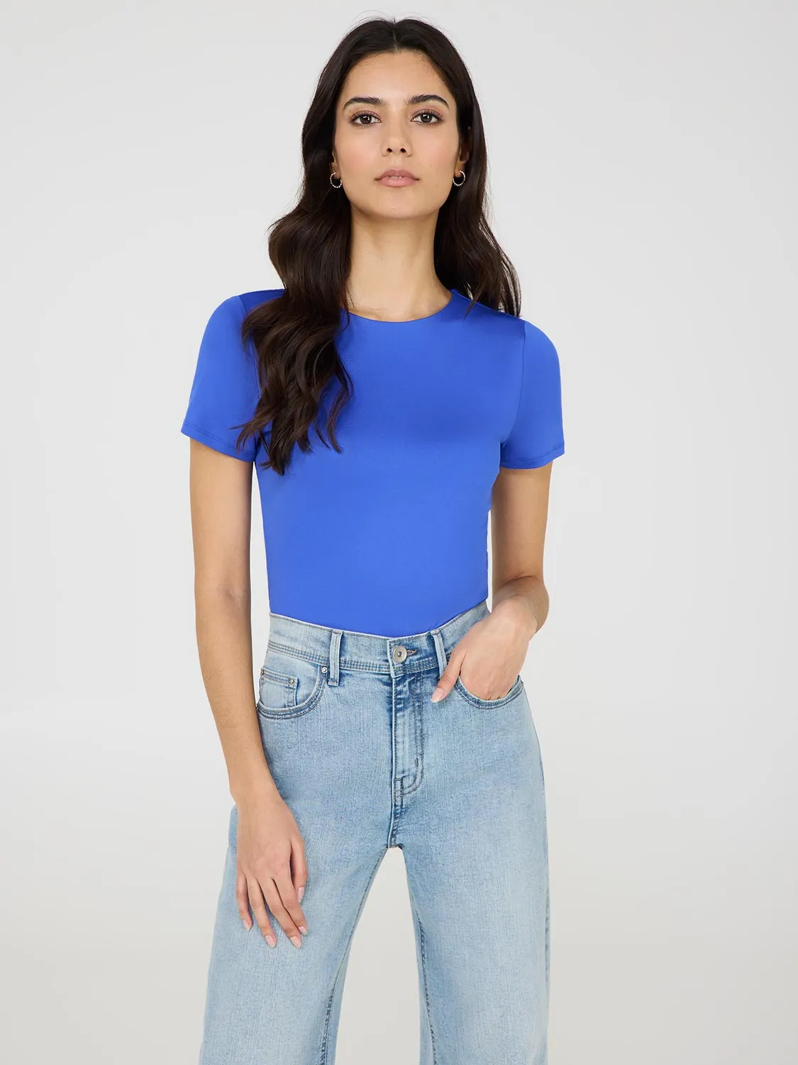 Double Layer Crew Neck T-Shirt Style Formula