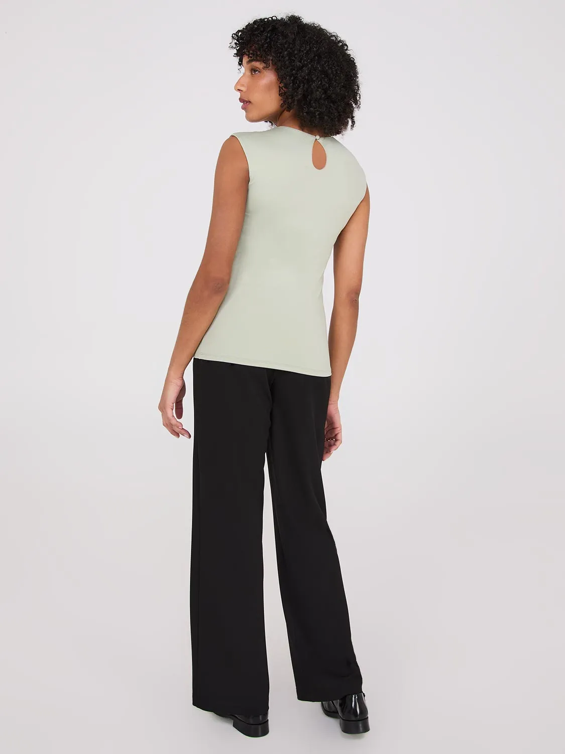 Double Layer Sleeveless Top effortless style