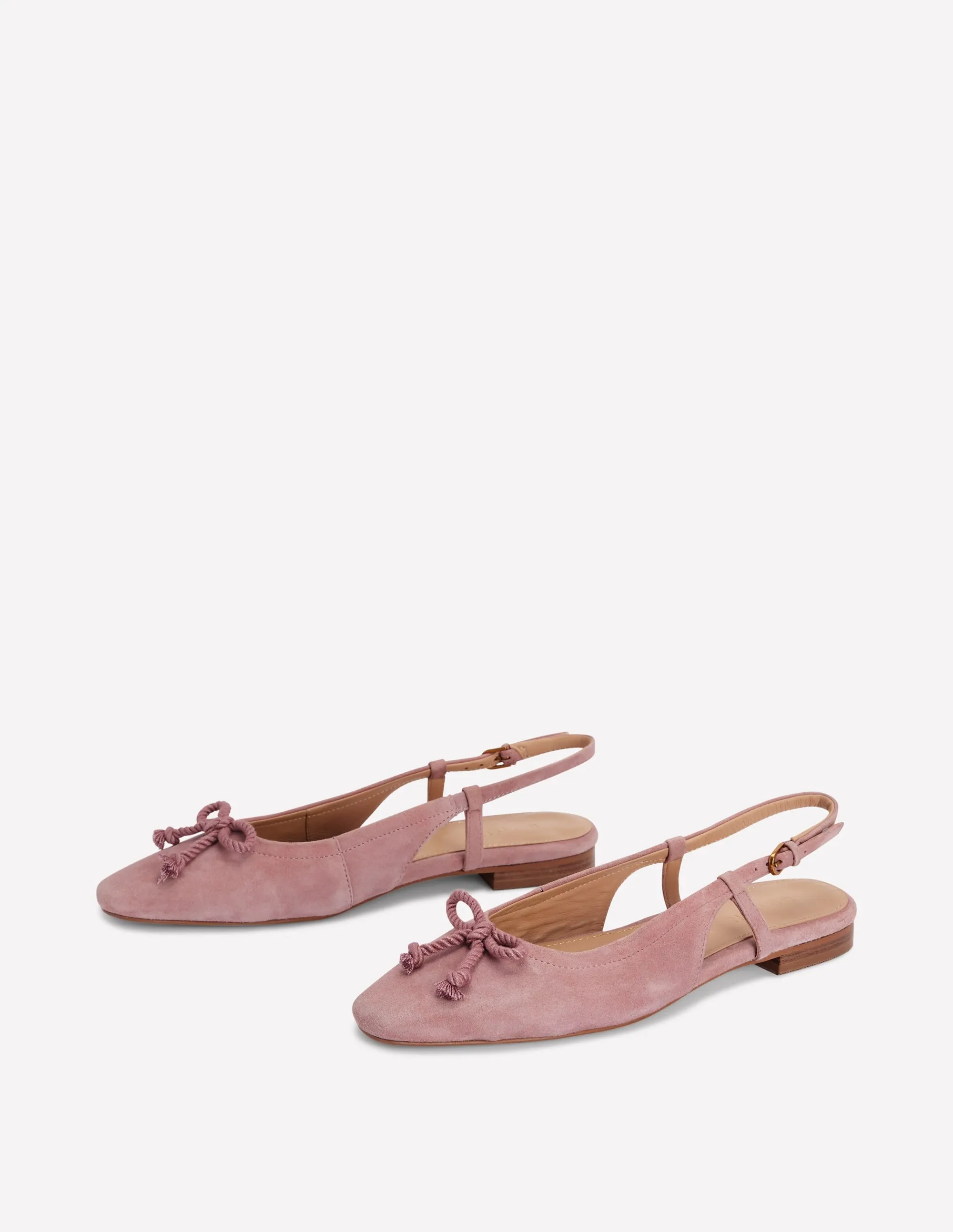 Easy Slingback Flats-Blush classical match