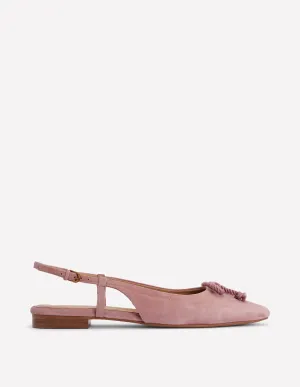 Easy Slingback Flats-Blush unique style