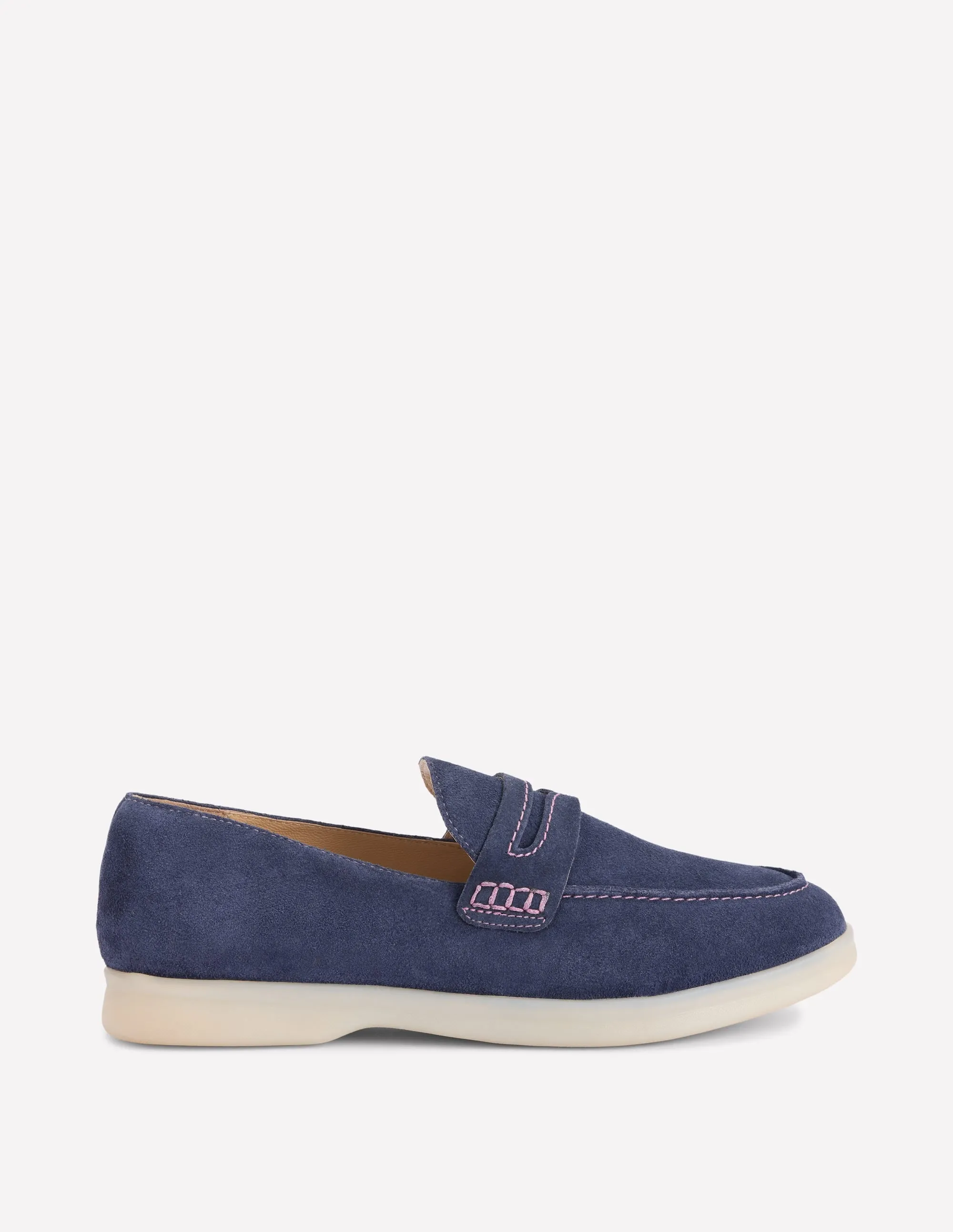 Easy soft loafers-Navy Sport casual