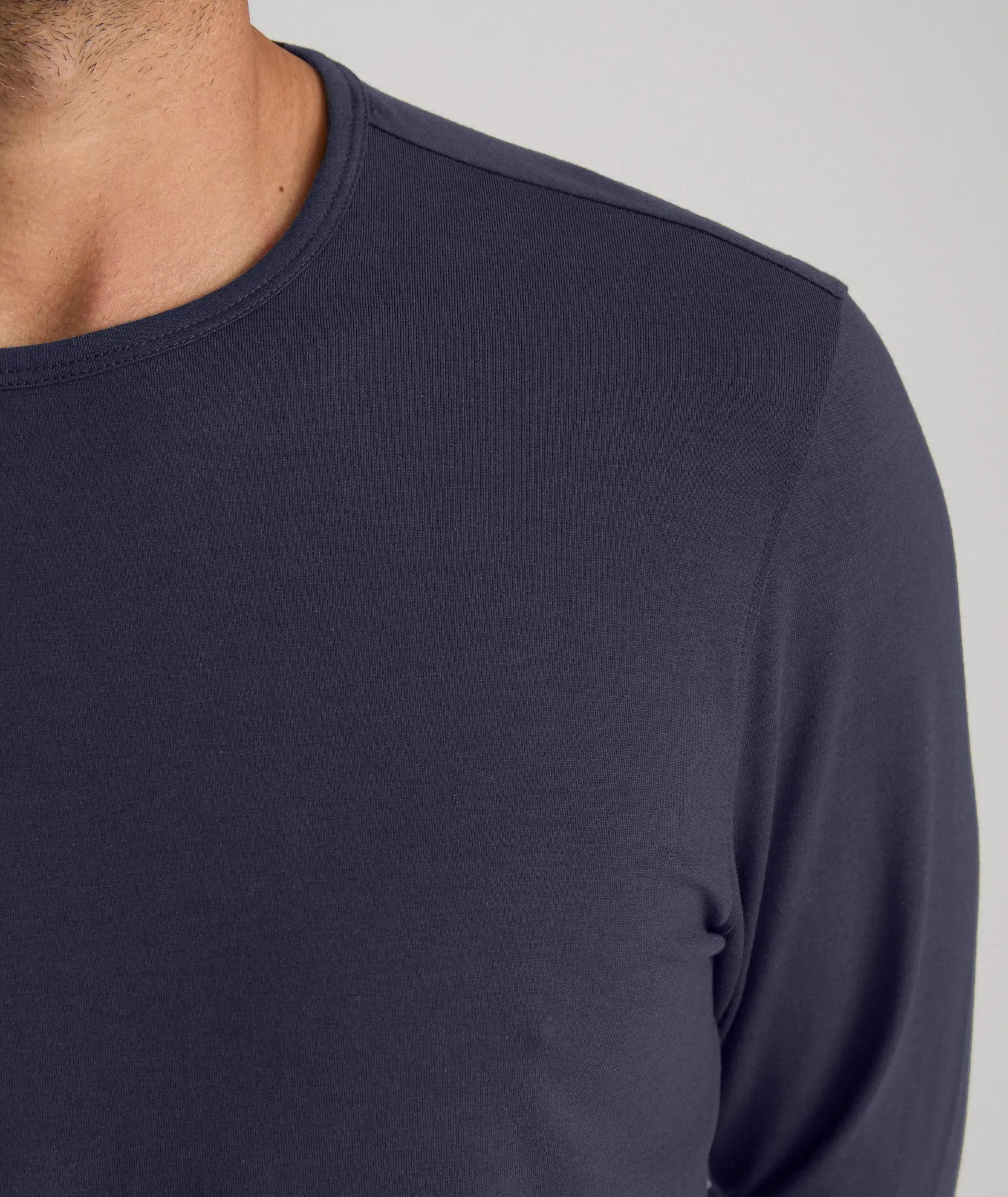 EcoSoft Long-Sleeve Tee aesthetic vibe