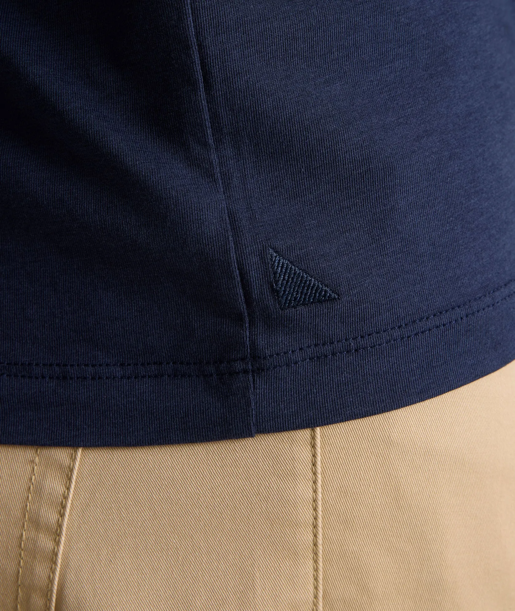 EcoSoft Short-Sleeve Henley sporty edge