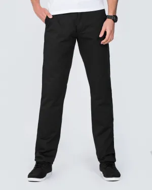 Ed Baxter Regular Fit Tall Chinos (black) lifestyle choice