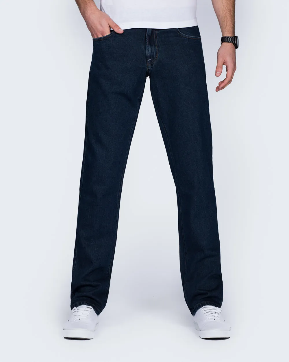 Ed Baxter Regular Fit Tall Jeans (midnight) easy style