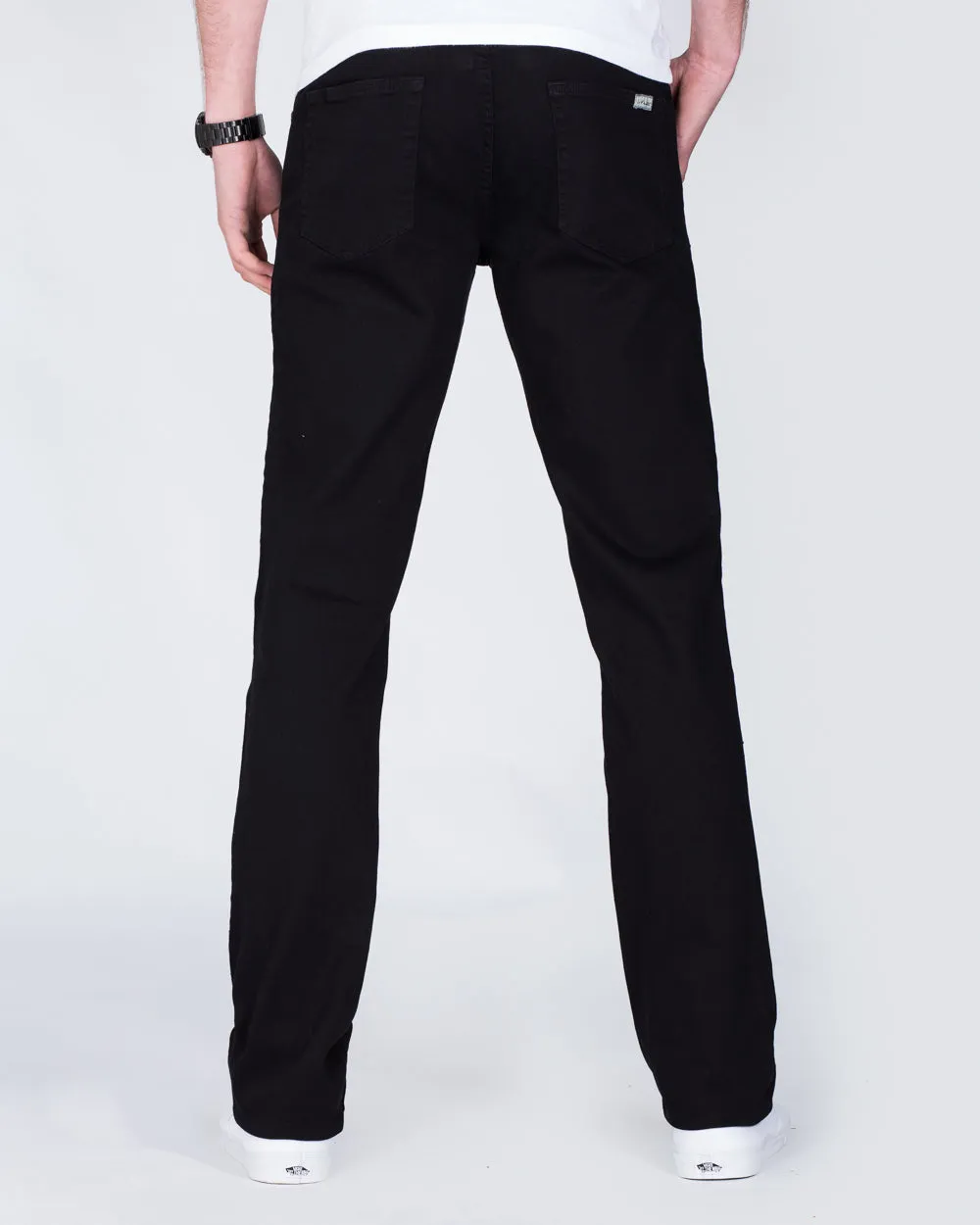 Ed Baxter Slim Fit Jeans (black) travel light
