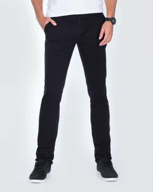 Ed Baxter Slim Fit Tall Chinos (black) lifestyle choice