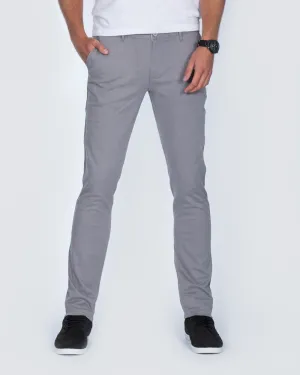 Ed Baxter Slim Fit Tall Chinos (grey) streetwear vibe