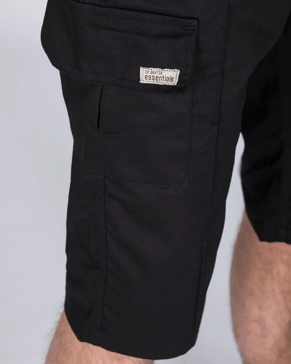 Ed Baxter Tall Workwear Shorts (black) athlete wear