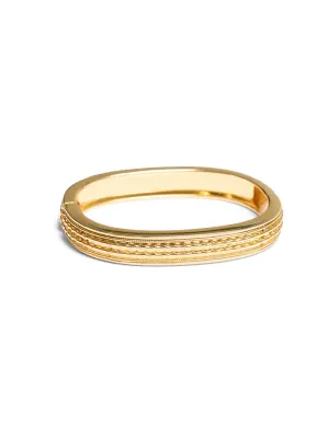 Engraved Square Cuff Bracelet nature escape