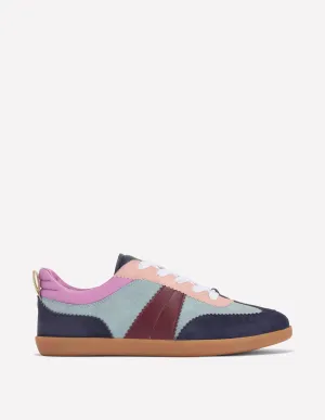 Erin Retro Tennis Trainers-Cord Colourblock all day wear