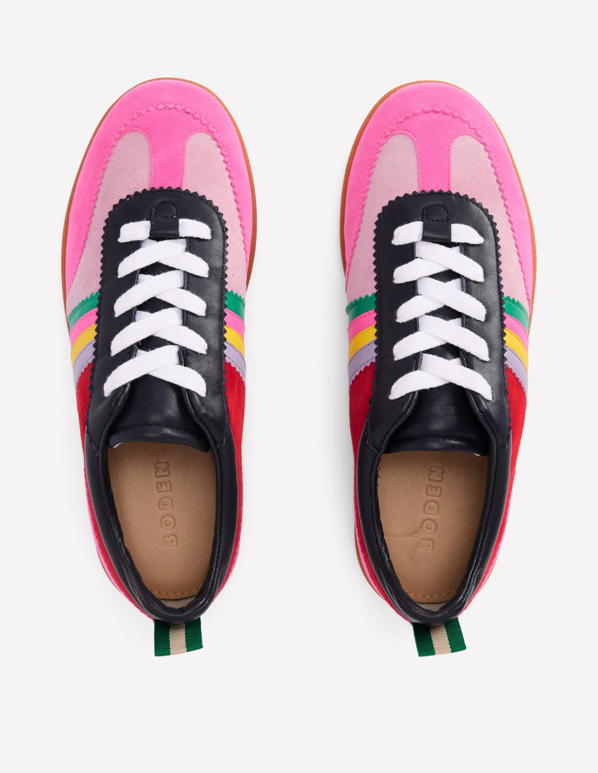 Erin Retro Tennis Trainers-Multicolour light ride