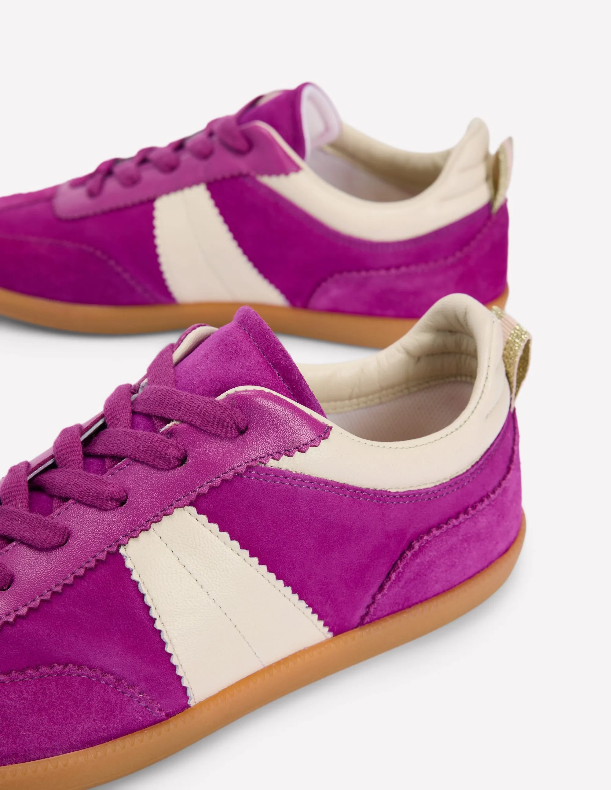 Erin Retro Tennis Trainers-Regal Purple school youth