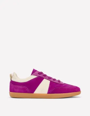 Erin Retro Tennis Trainers-Regal Purple creative match
