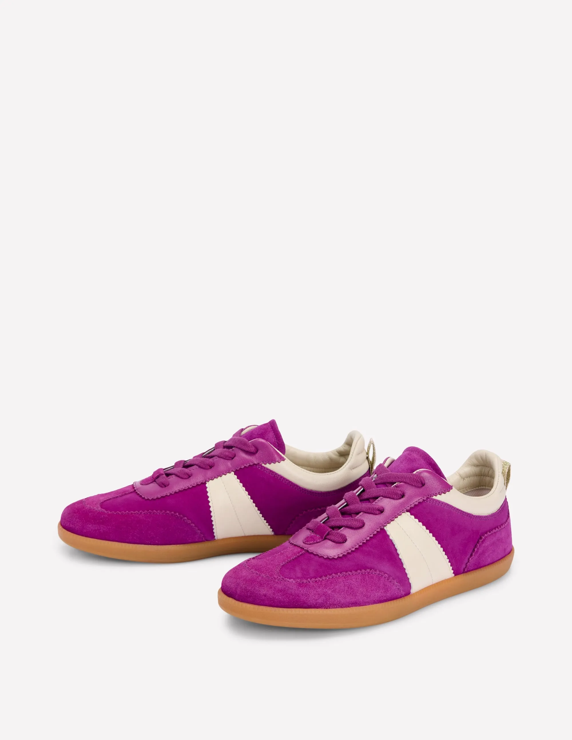 Erin Retro Tennis Trainers-Regal Purple ease zone