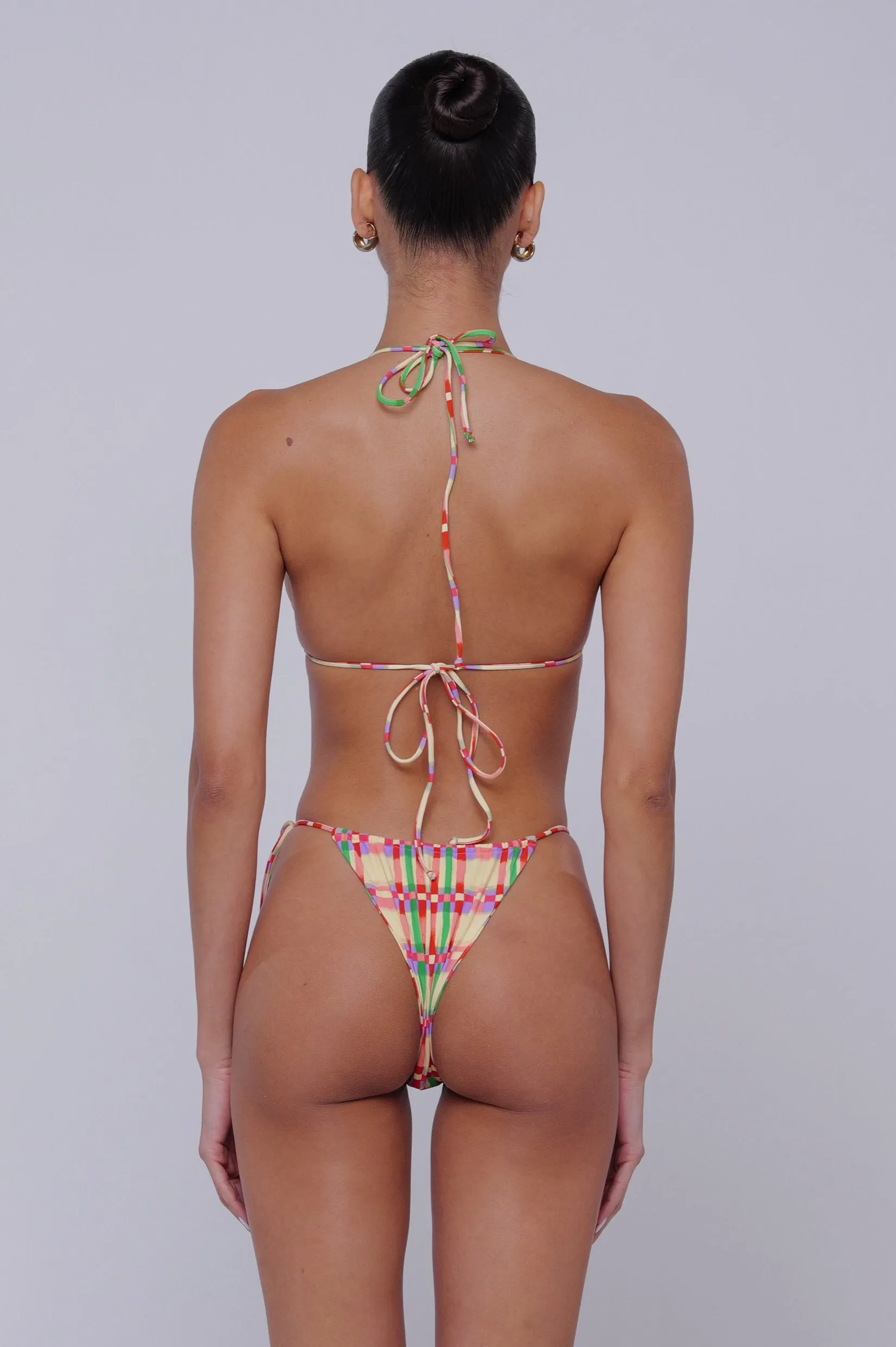 Ernie Bikini Bottom in Plaid Trendy wear