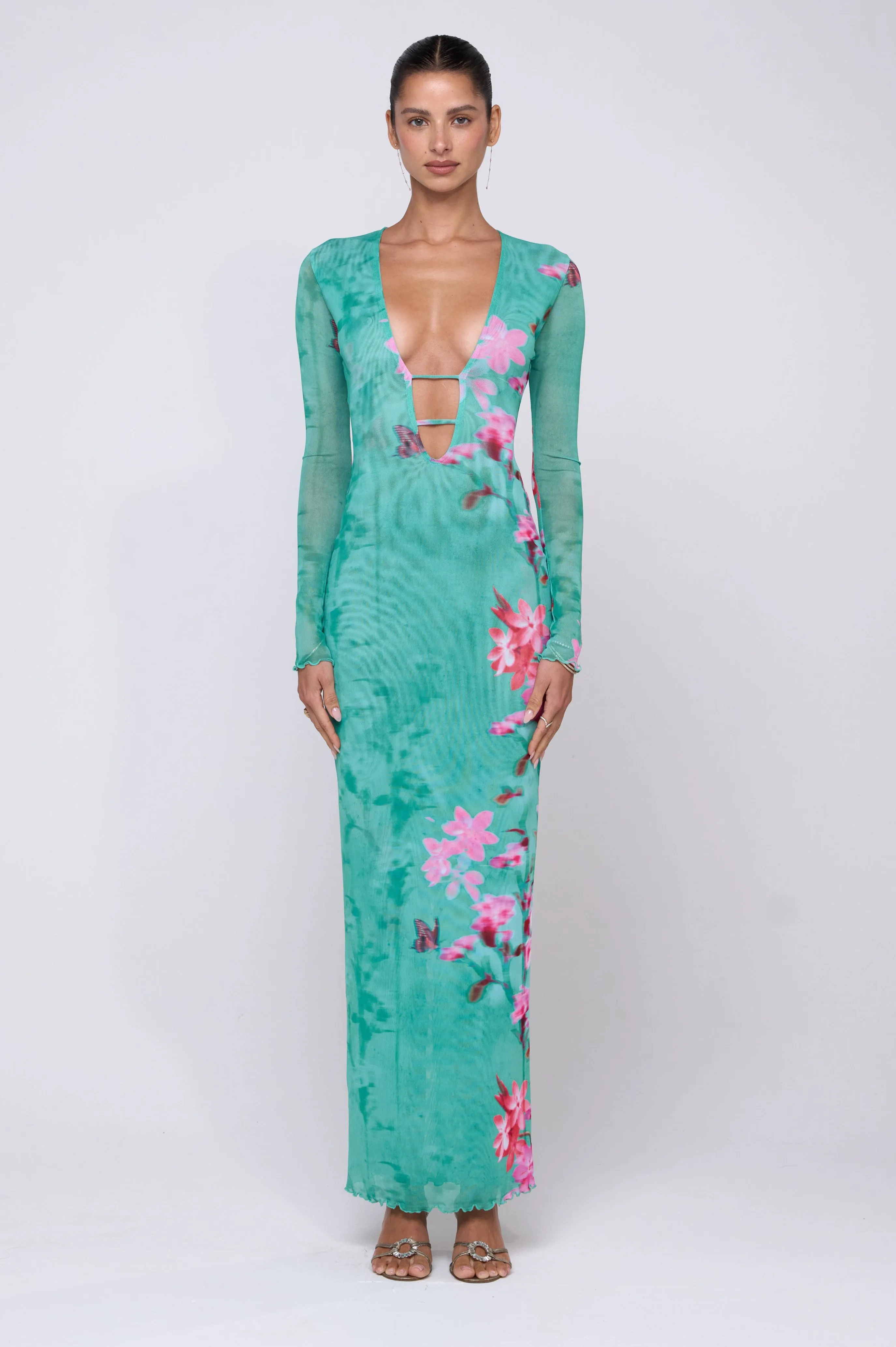 Esme Dress in Clearwater easy wearing
