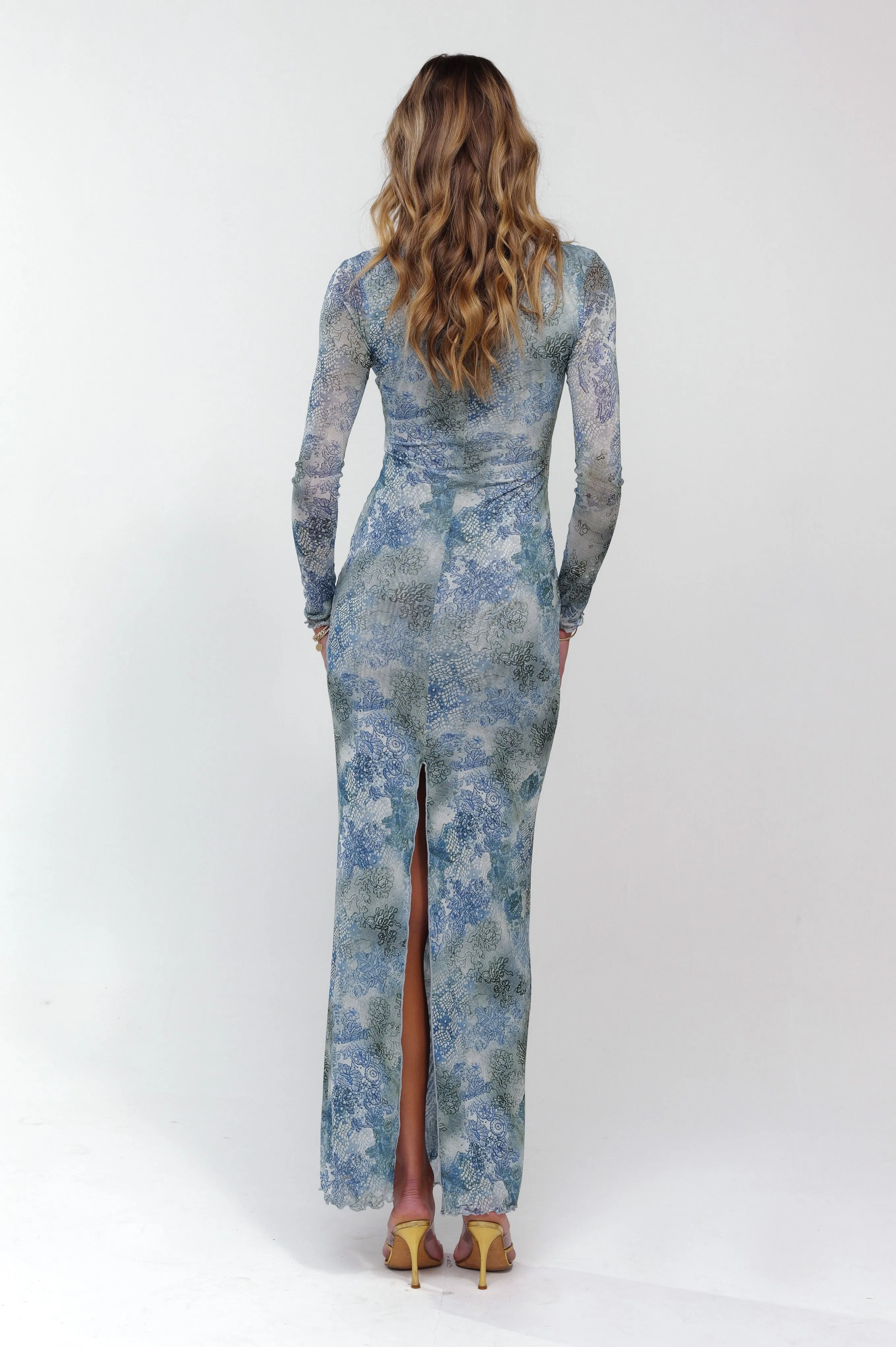 Esme Dress in Siren infinite charm