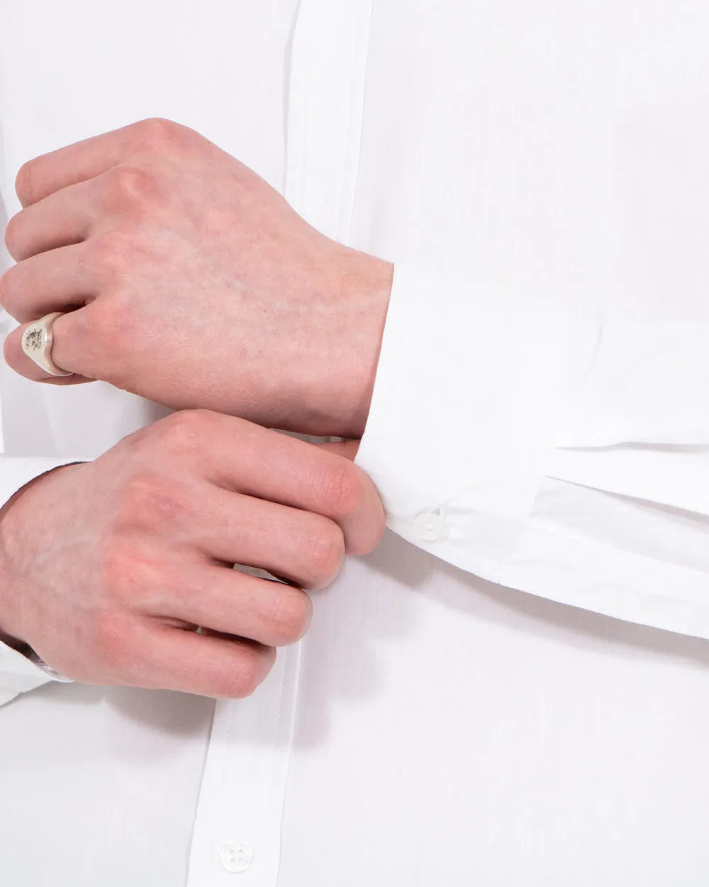 Essentalls Extra Tall Slim Fit Formal Shirt (white) Street Code