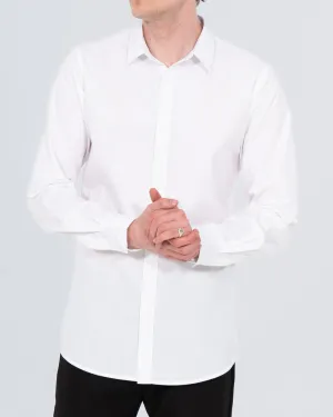 Essentalls Extra Tall Slim Fit Formal Shirt (white) True Fit