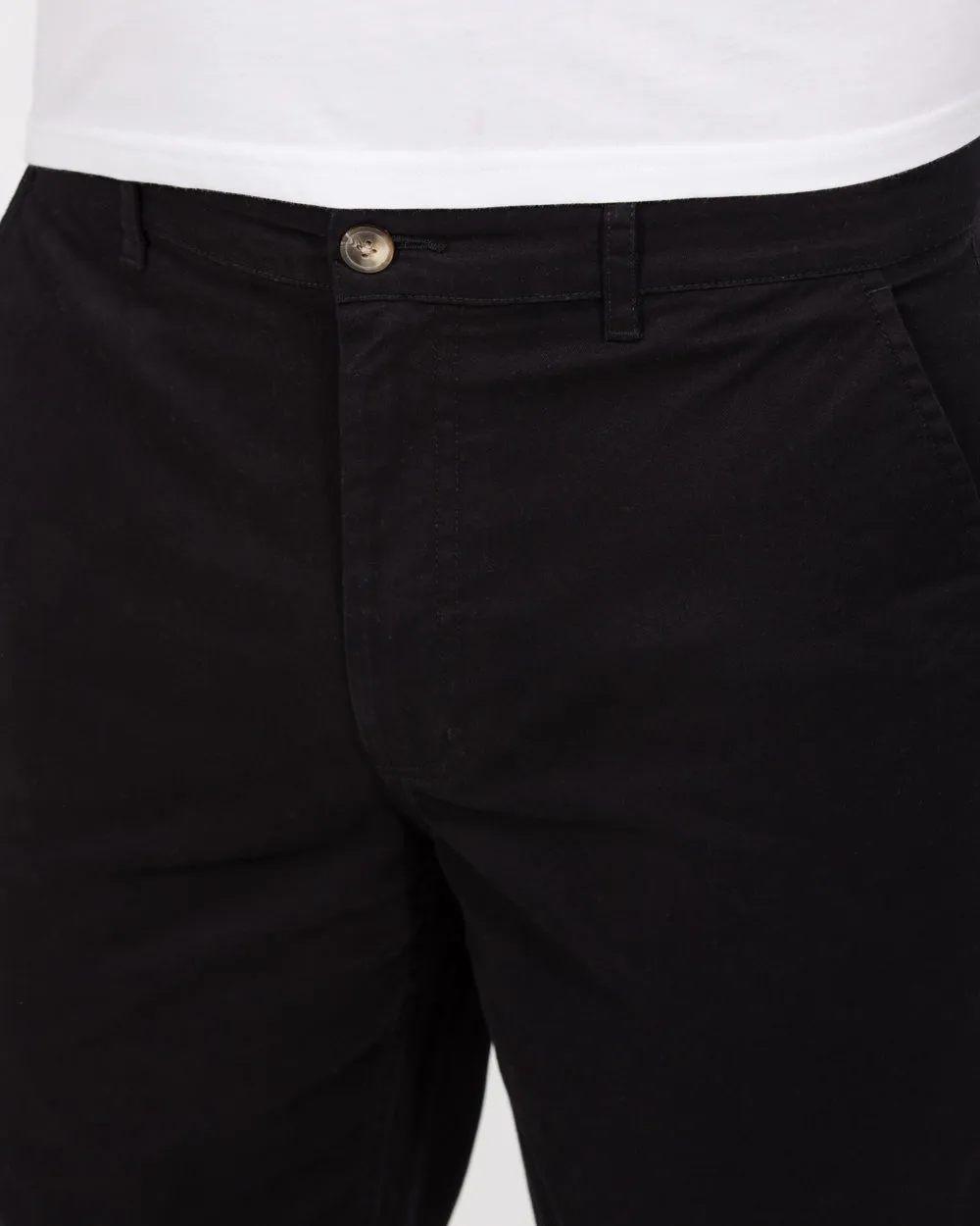 Essentalls Slim Fit Tall Chinos (black) functional wear