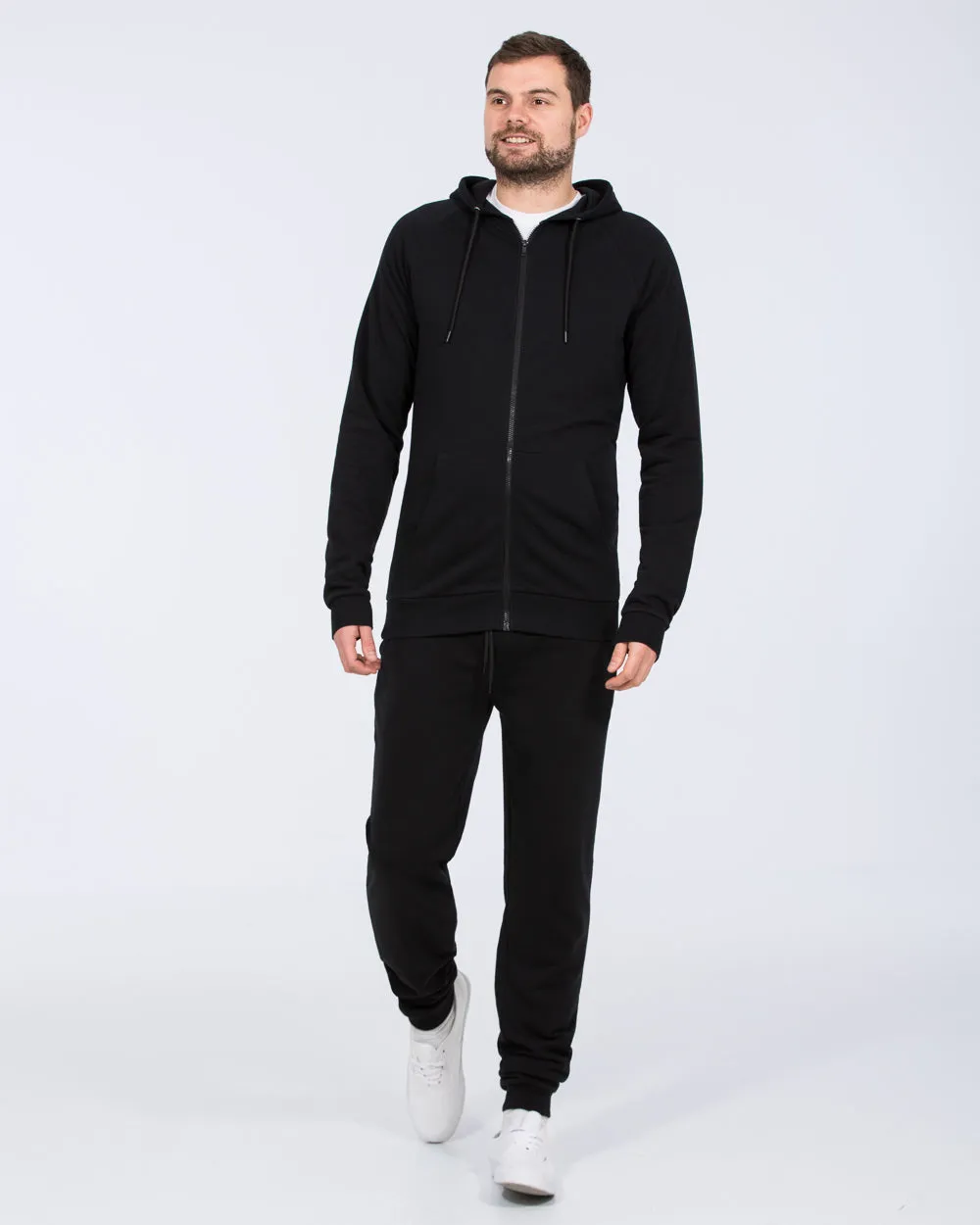 Essentalls Slim Fit Tall Joggers (black) easy match