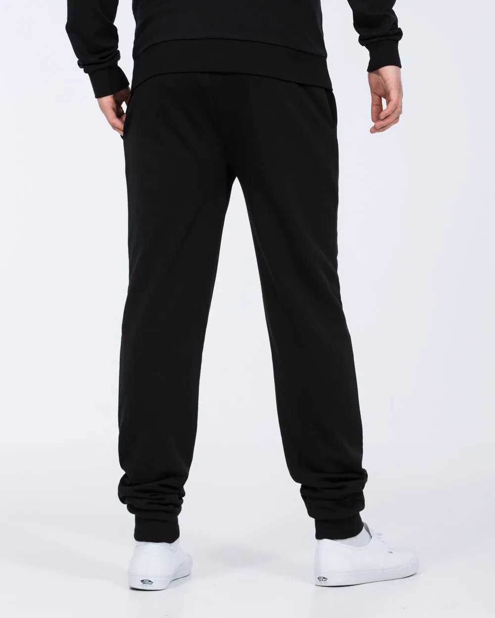 Essentalls Slim Fit Tall Joggers (black) loose fit