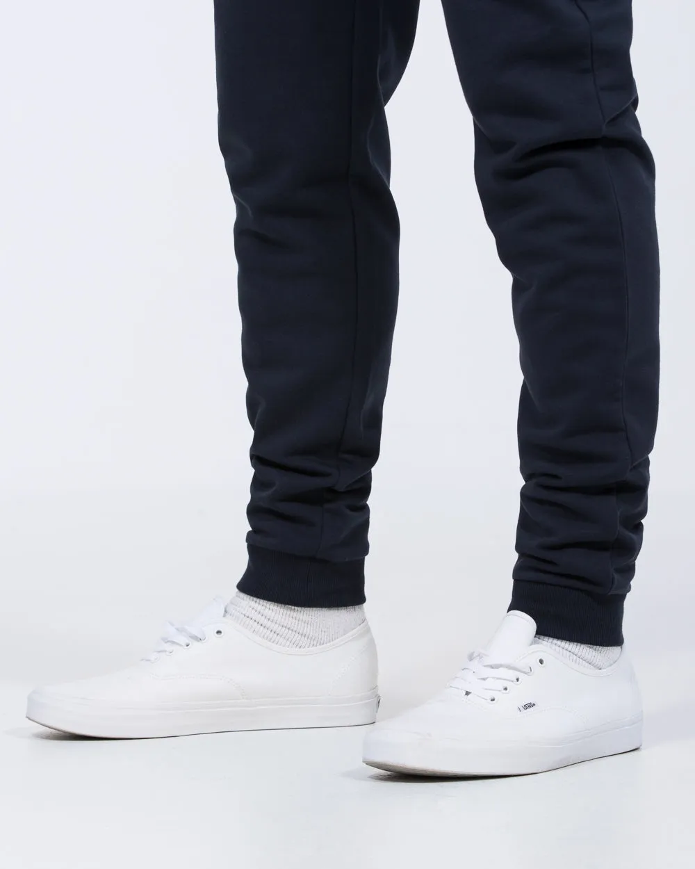 Essentalls Slim Fit Tall Joggers (navy) vintage style