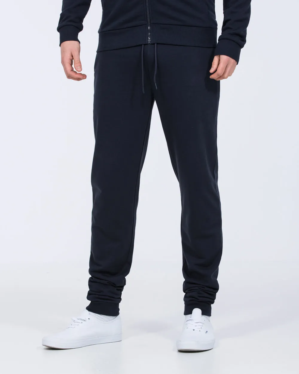 Essentalls Slim Fit Tall Joggers (navy) fashion design