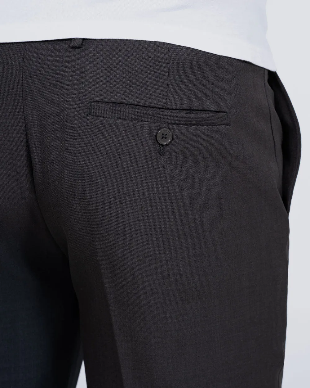 Essentalls Slim Fit Tall Trousers (charcoal) tailored cut