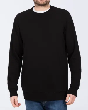 Essentalls Tall Sweatshirt (black) couch cozy
