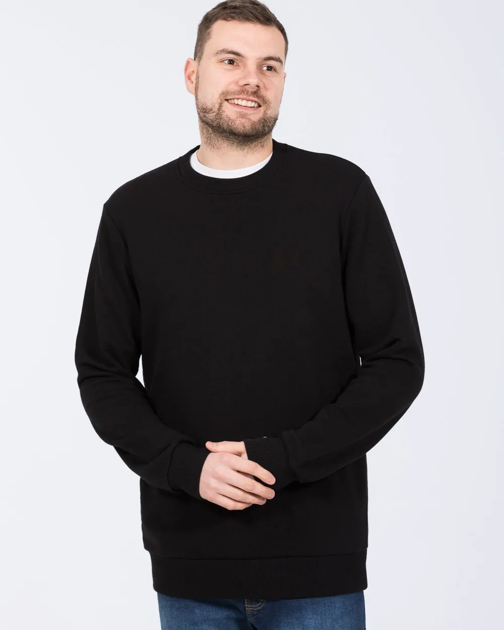 Essentalls Tall Sweatshirt (black) snow trip