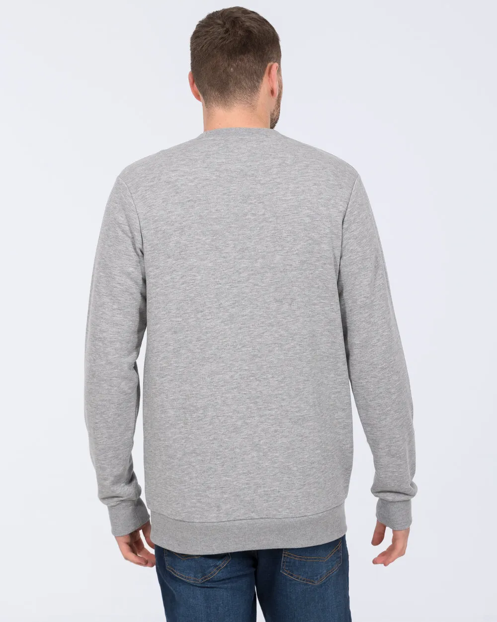 Essentalls Tall Sweatshirt (grey marl) muted color
