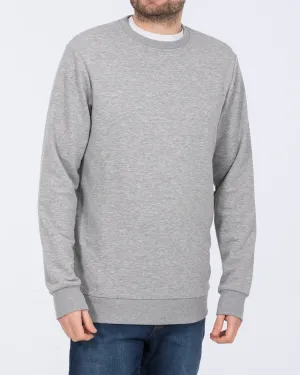 Essentalls Tall Sweatshirt (grey marl) laidback wear