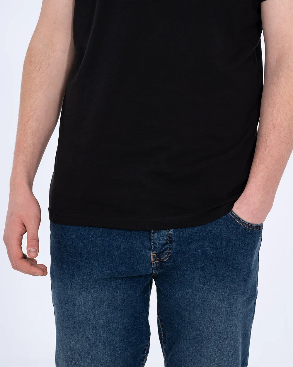 Essentalls Tall T-Shirt (black) airy feel