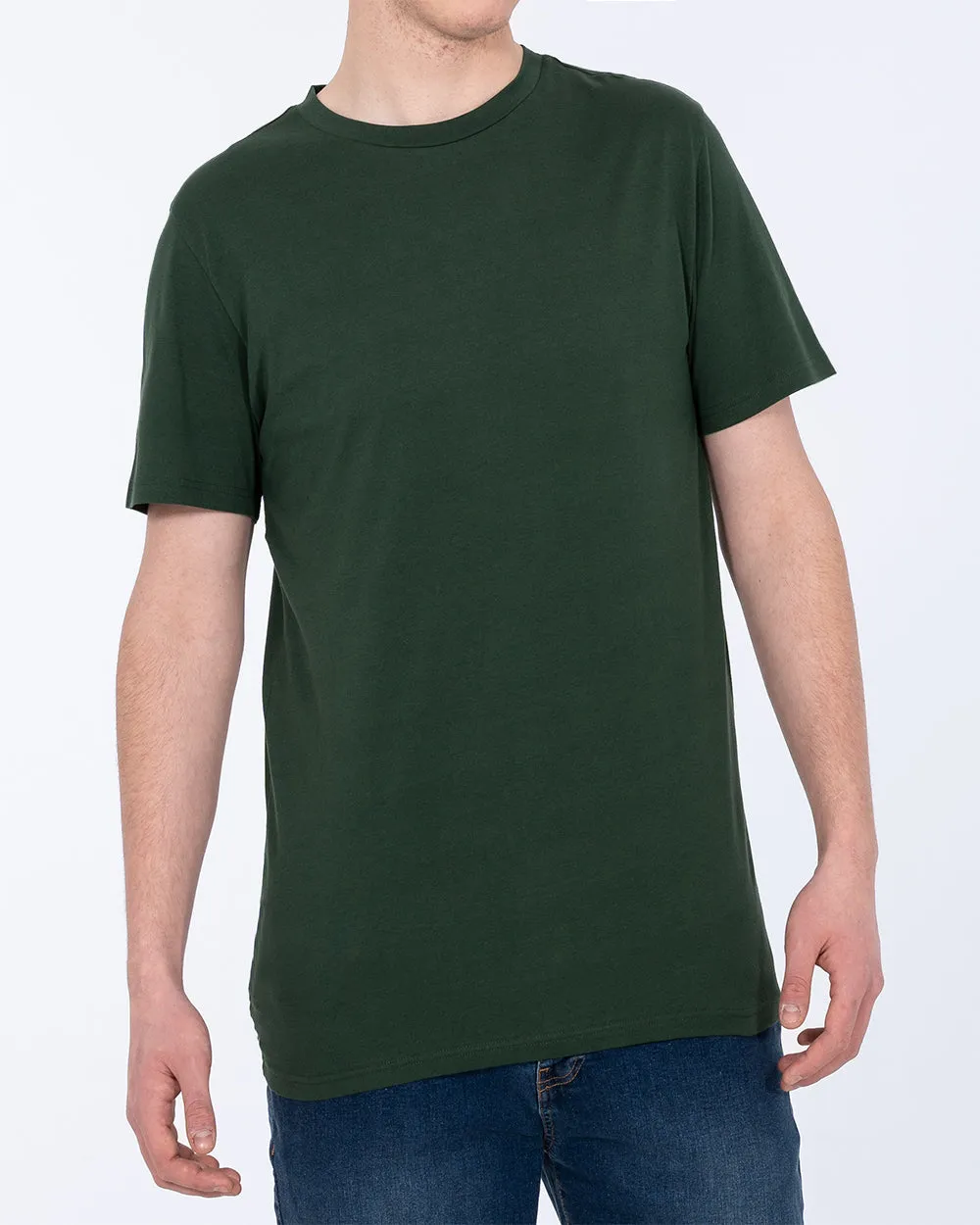 Essentalls Tall T-Shirt (dark green) star sign