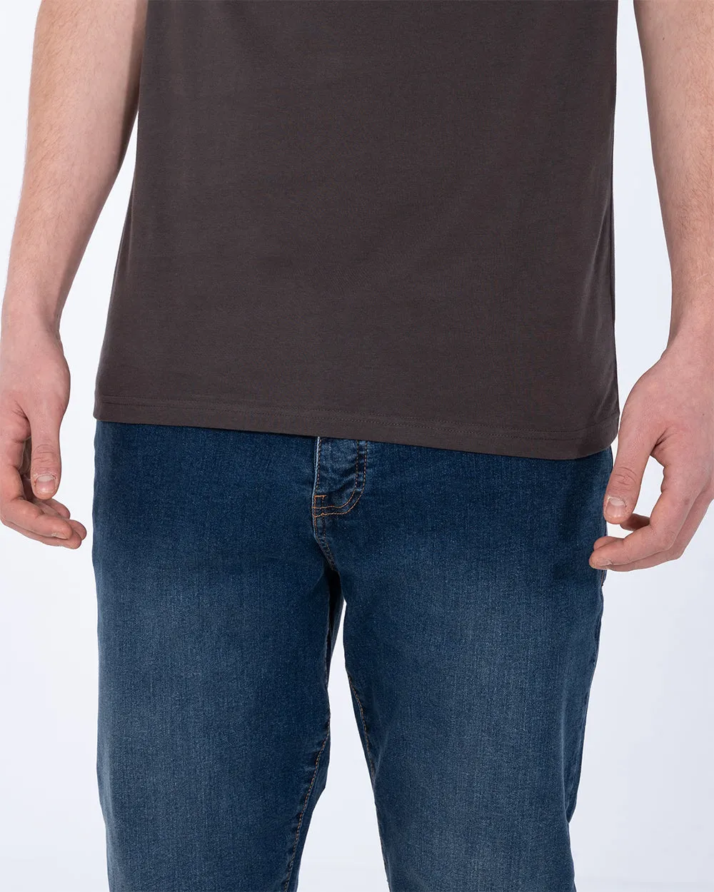 Essentalls Tall T-Shirt (dark grey) smile feel