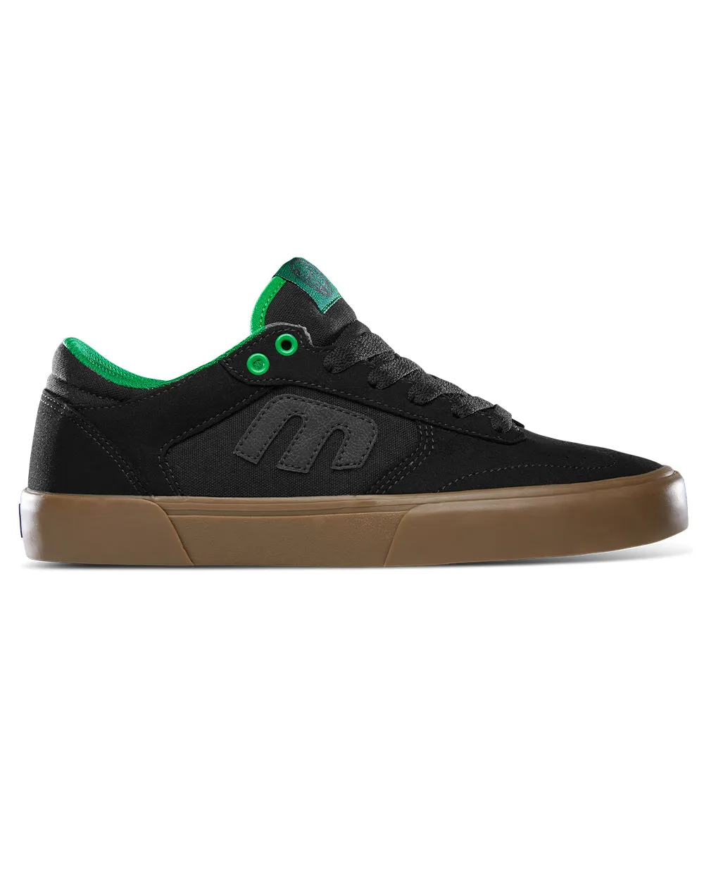 Etnies Windrow Vulc x Dig (black/green/gum) cool tones