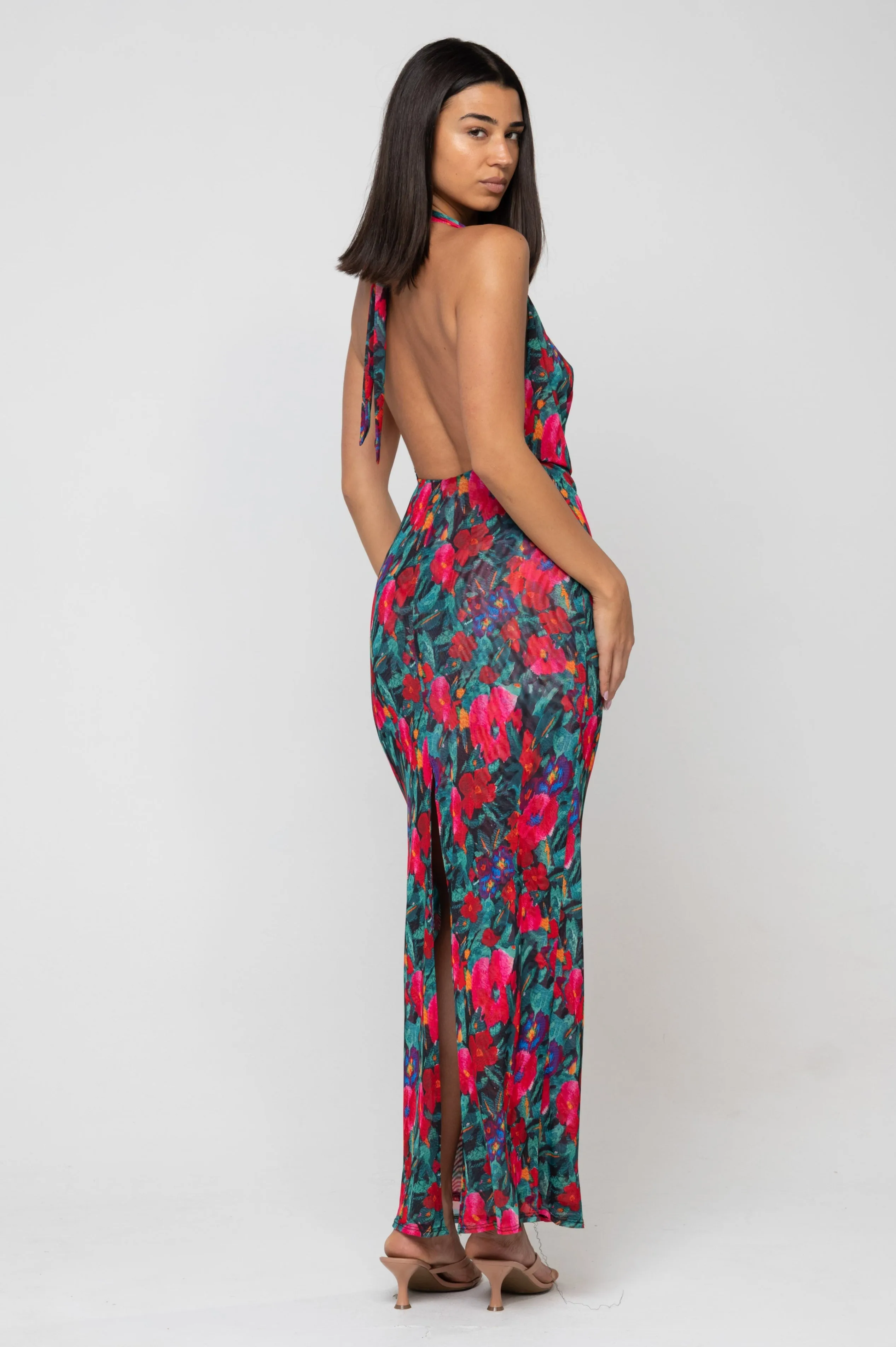 Fiona Dress in Resort natural look
