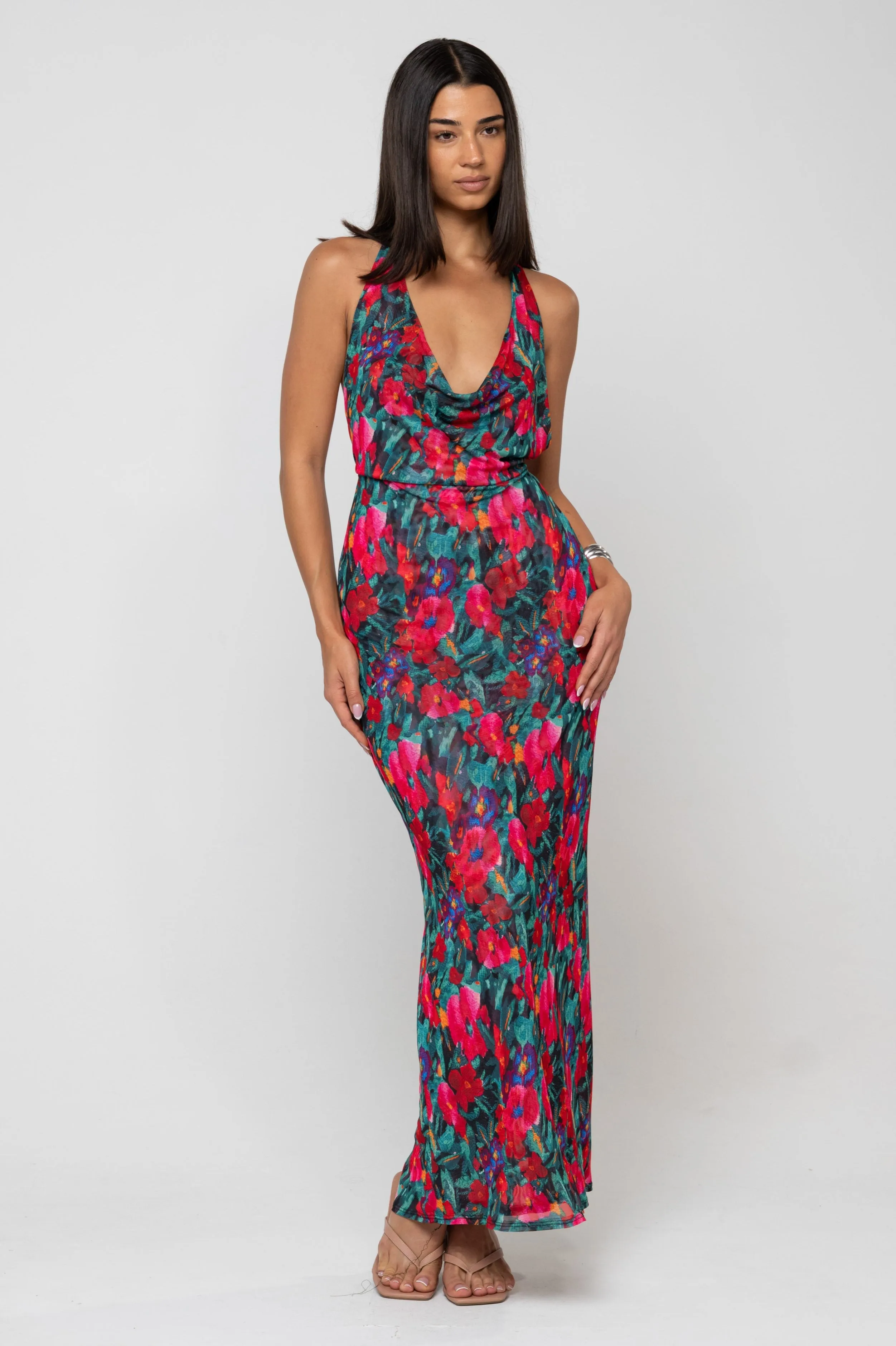 Fiona Dress in Resort summer charm