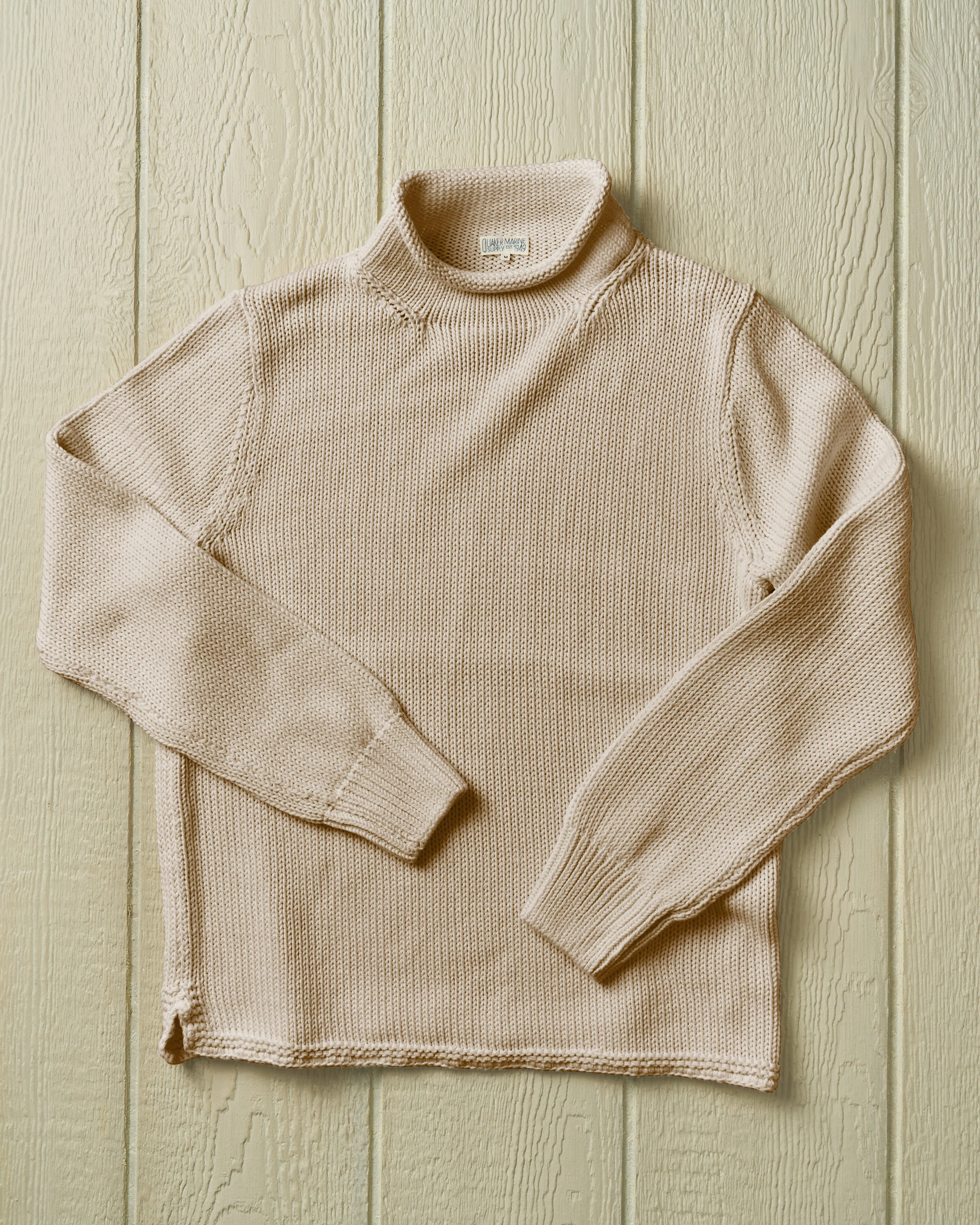 Fisherman's Sweater in Oatmeal fall favorite