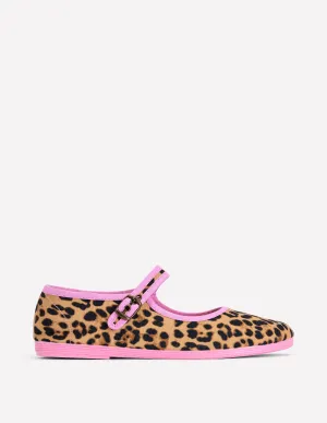 Flexi Mary Jane-Leopard custom fit