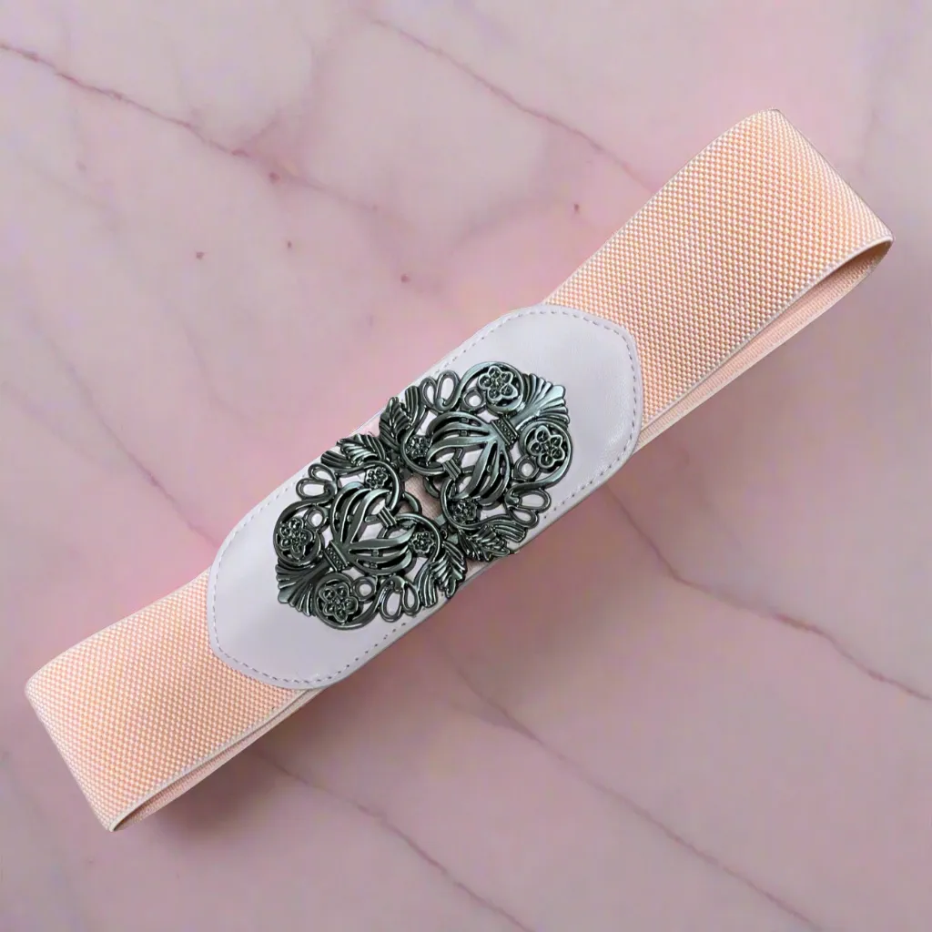 Floral Filigree Stretch Belt identity show