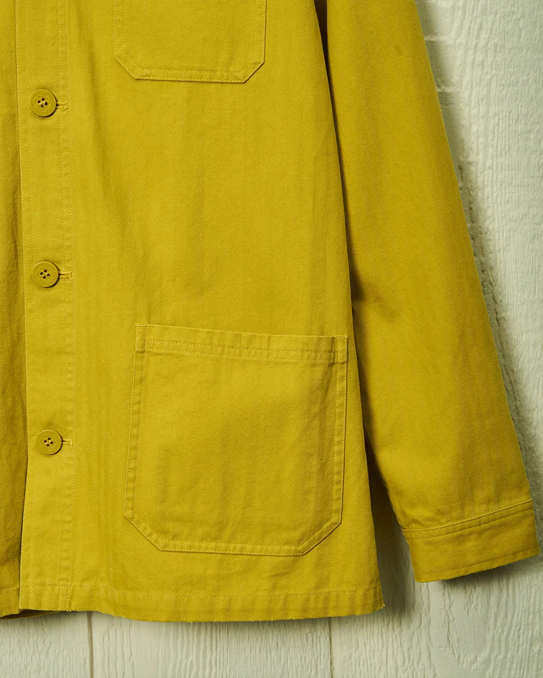 French Workmans Jacket in Squash Herringbone alpine adventure wear