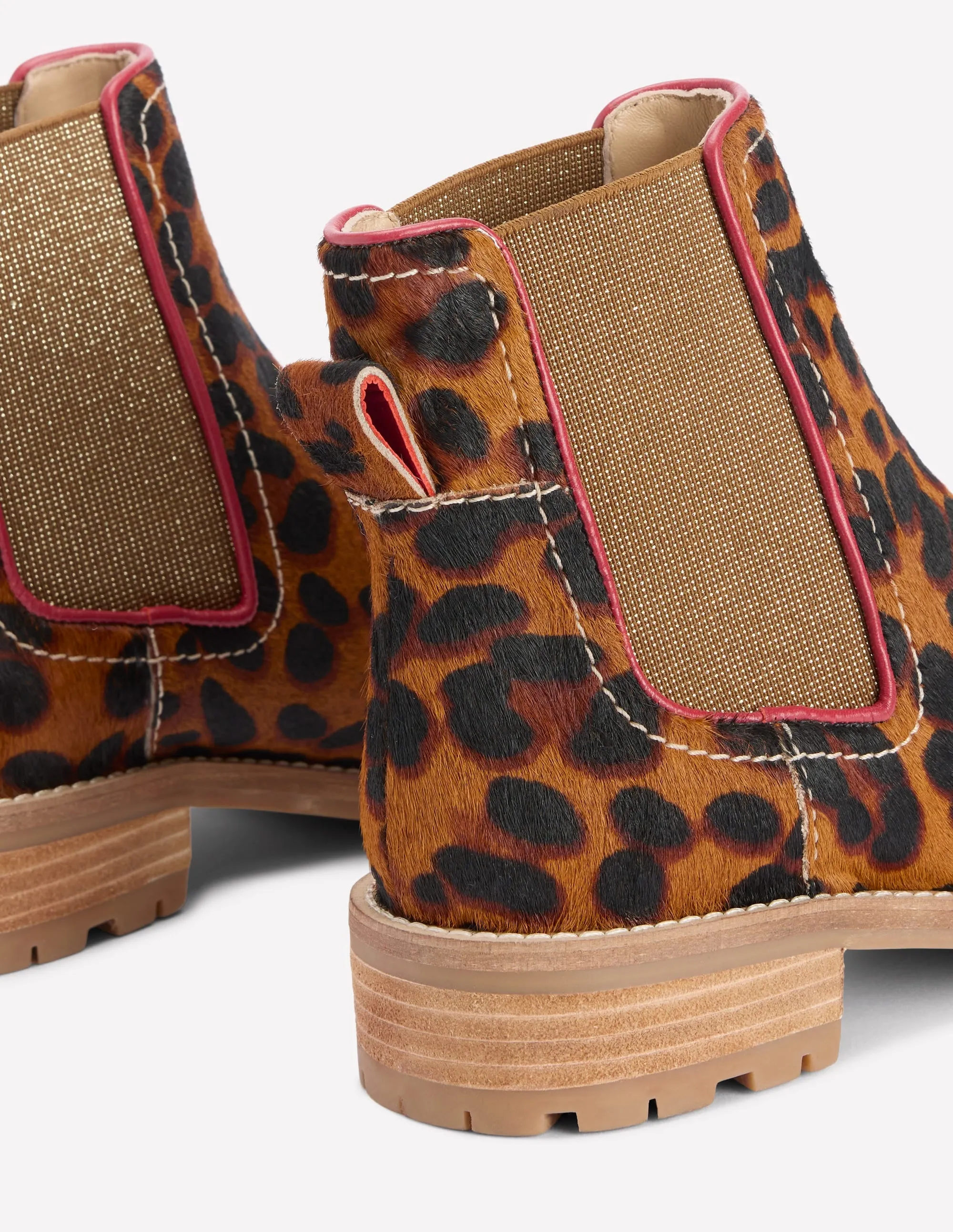 Freya Chelsea Boots-Leopard anti-slip durable