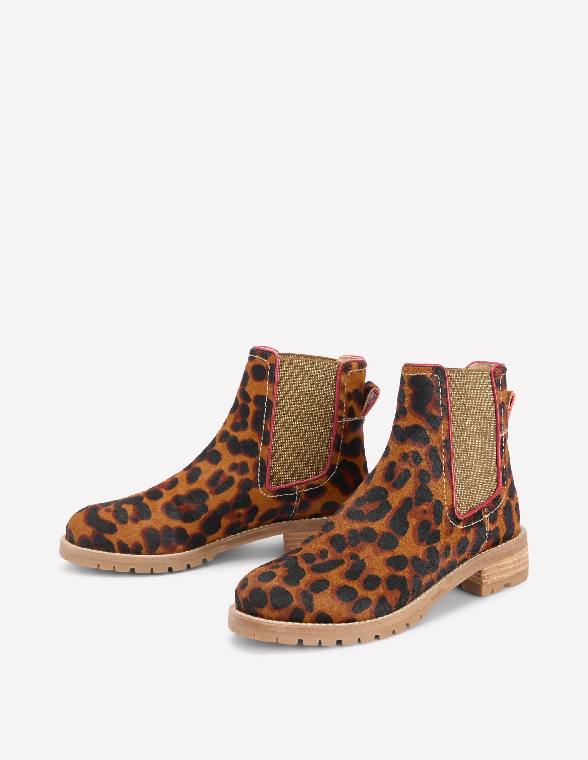 Freya Chelsea Boots-Leopard durable performance