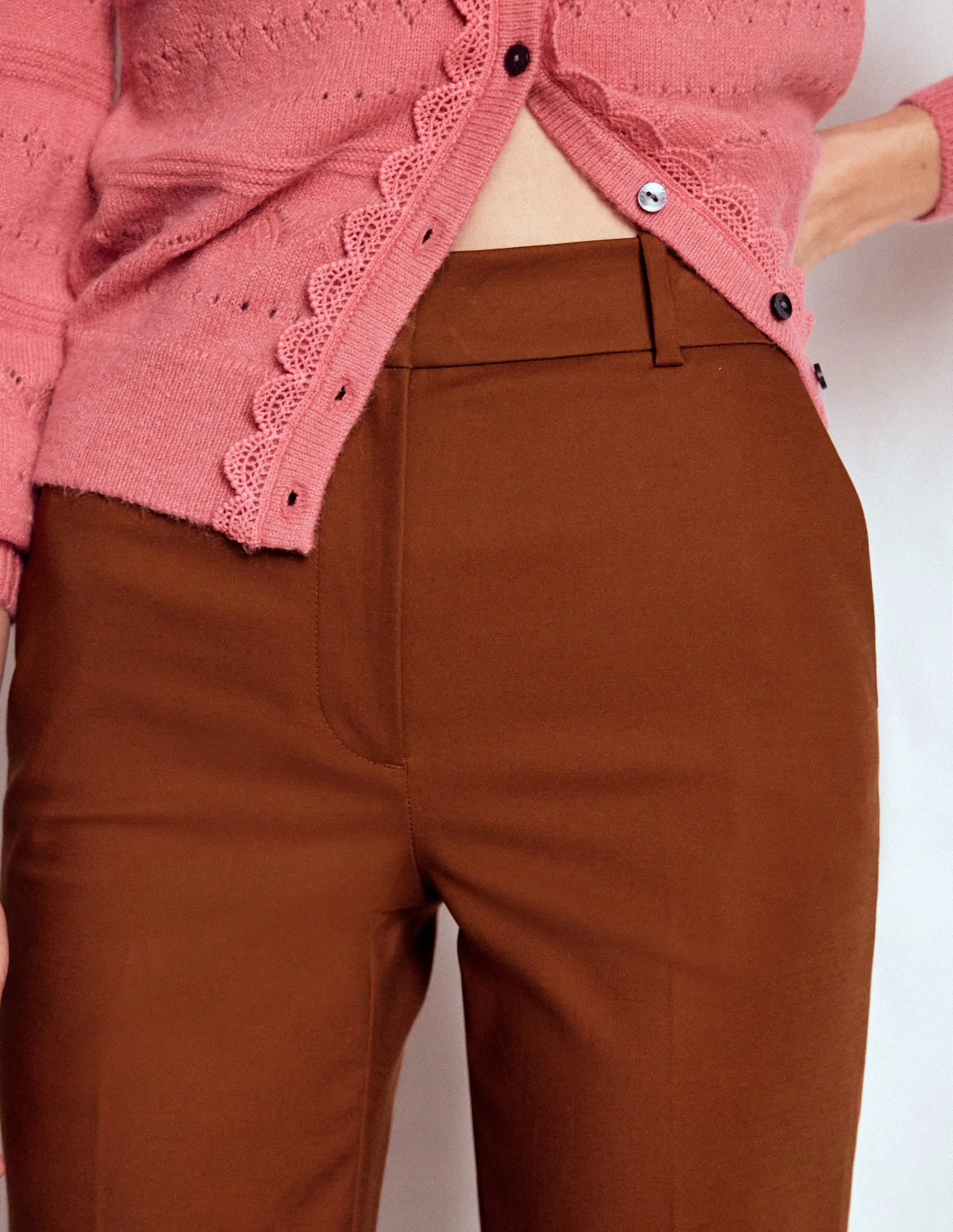 Full Length Canonbury Trousers-Russet cycling clothes
