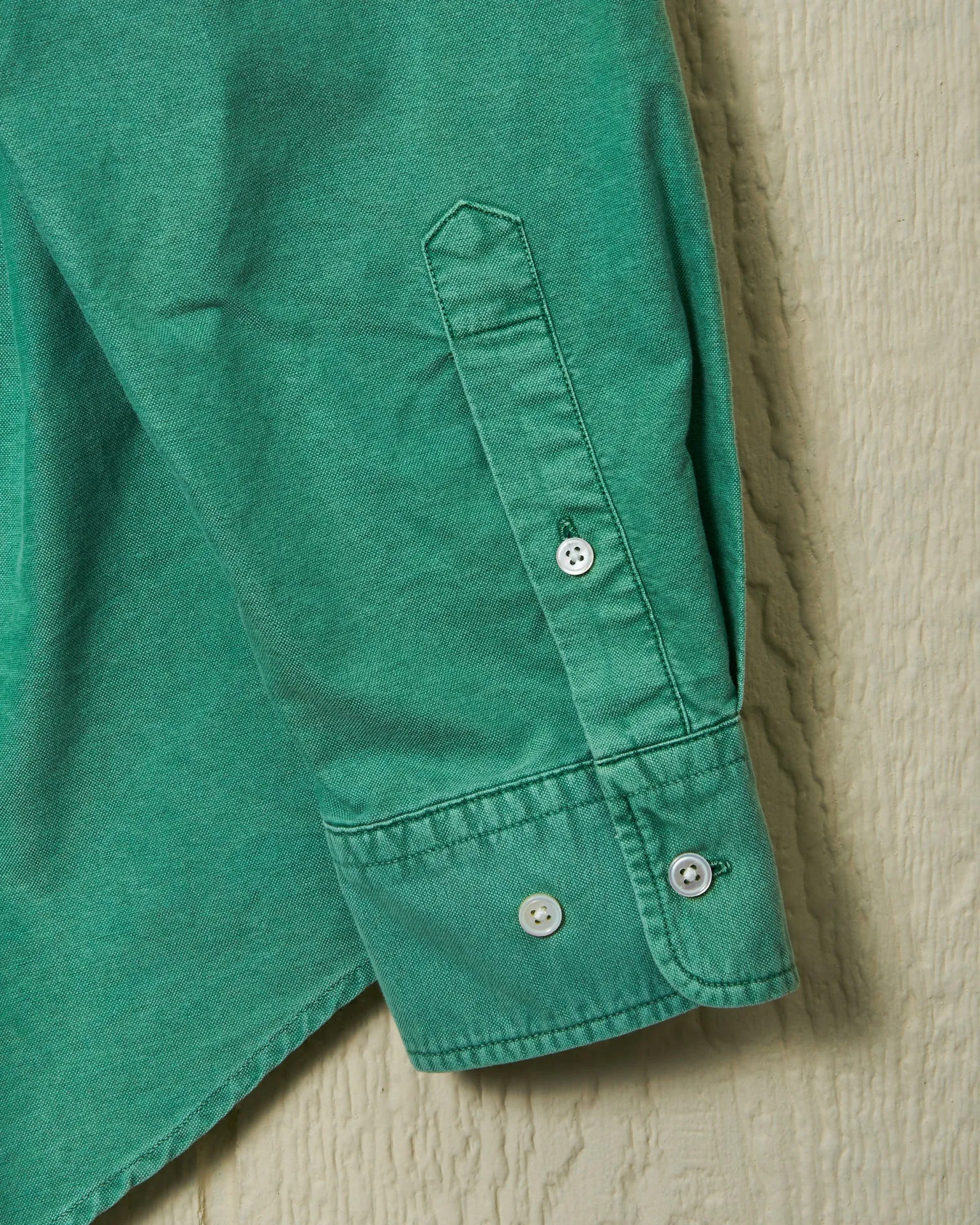 Garment Dyed Oxford Shirt in Spruce Lounge Life