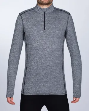 Girav Extra Tall Quarter-Zip Baselayer (anthracite) nature tone